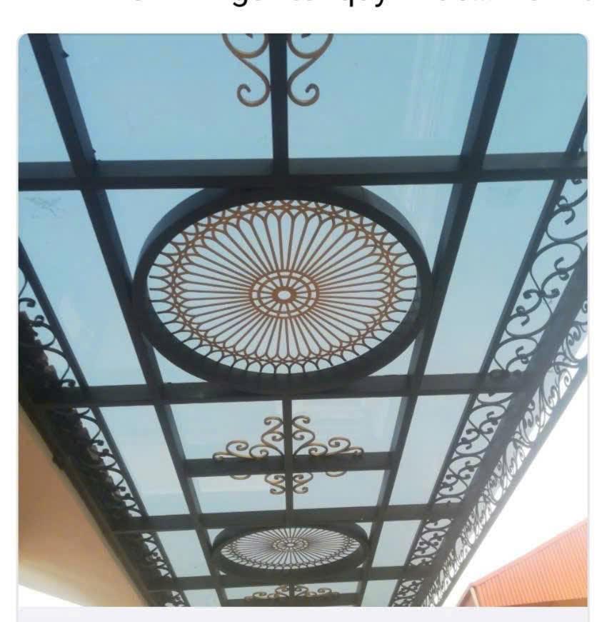 Nhiệm thu mái kính cường lực 