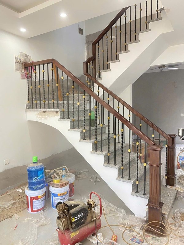 Cầu thang sắt đẹp 36